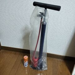自転車空気入れ、オイルセット