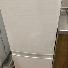 【大幅値下】SHARP 2ドア冷蔵庫SJ-D14F-W