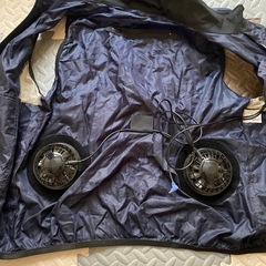 現場作業着　BRAIN ファン付きネイビージャケットの画像