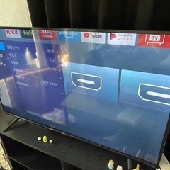 TCL チューナーレスTV 50inch