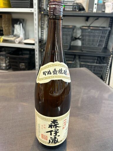 J5465 さつま名産 本格 芋焼酎 森伊蔵 25% 1800ml 【リユースのサカイ柏店】