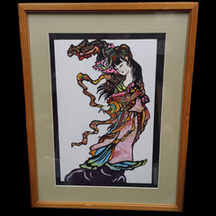 (ご予約済t)(中古)切り絵アート‐D