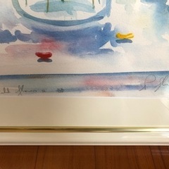 海外絵画、板画、リビングストーン　　の画像