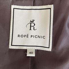 ロペピクニック ファーコート 40サイズの画像