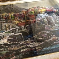 絵画油絵、吉本哲、世界遺産の画像