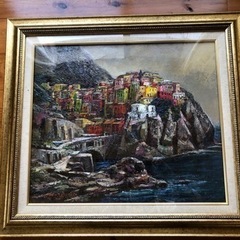 絵画油絵、吉本哲、世界遺産