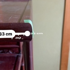 アンティーク飾り棚の画像