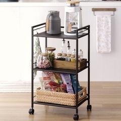 (あげます)パンチングラック　ブラウンの画像