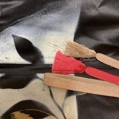 画像変更　★妖艶　椿柄★名古屋帯いかがでしようか？の画像