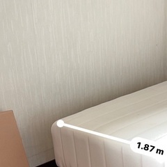 脚付マットレス　シングルベットの画像