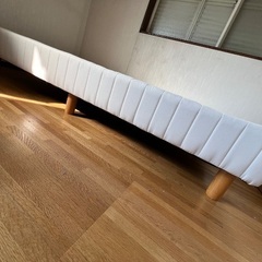 脚付マットレス　シングルベットの画像