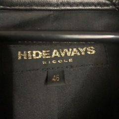 ライダースジャケット/HIDAWAY NICOLEの画像