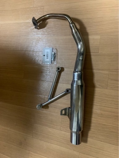 ②AF77ジョルノ　ステンレスマフラー