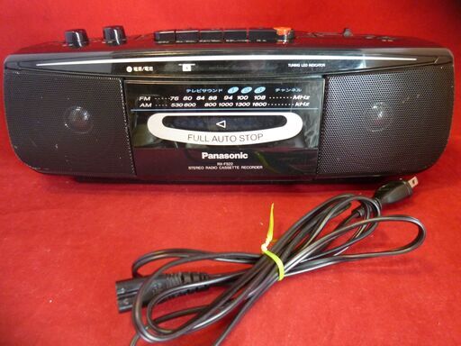 動作品 Panasonic パナソニック RX-FS22/2008年 ステレオラジオカセットレコーダー ラジカセ・本体のみ・現状渡し