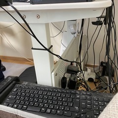 パソコン用昇降デスクの画像