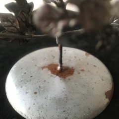 花と星のツリー型キャンドルホルダーキャンドルスタンドロウソクスタンド燭台の画像