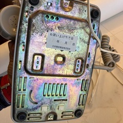 電話機　レトロの画像