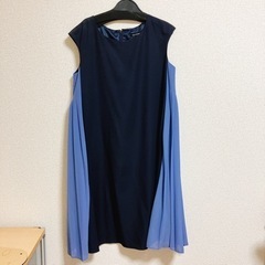 2月末処分予定！美品　クリアインプレッション　ノースリーブ　ワンピース
