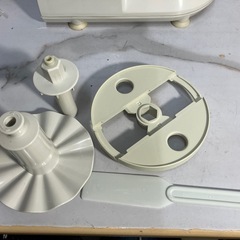 K2501-454 SUN スピード調理器グリーンカッター FP-330A 動作確認済み 取扱説明書あり キズ 汚れあり 現状お渡しの画像