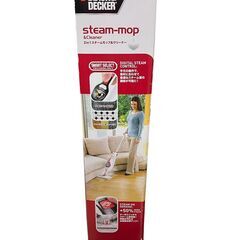 BLACK＆DECKER 2in1スチームモップ＆クリーナー 未使用の画像