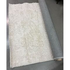 【取引き中】KEYUCAのホワイトシャギーラグ