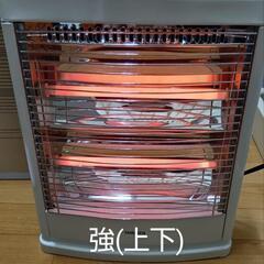 一旦お休み　電気ストーブの画像