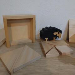 知育立体3Dパズル　動物羊犬サイ恐竜等など　オブジェにもの画像