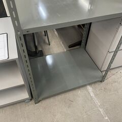 リサイクルショップどりーむ天保山店　No798 スチールラック　事務　棚　シェルフの画像