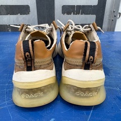 COACH ブラウン スニーカーの画像