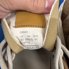 COACH ブラウン スニーカーの画像