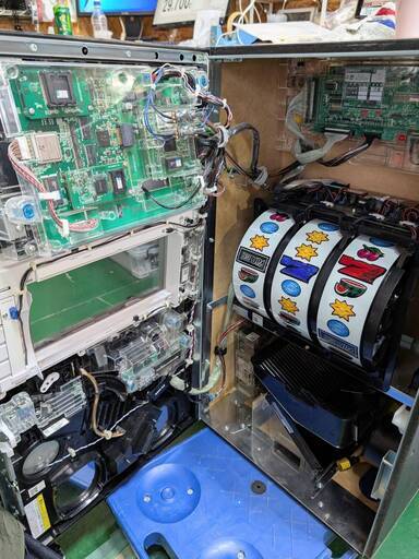 【愛品倶楽部柏店】銀座 ディスクアップ 5号機 ART スロット実機