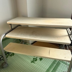 キャスター付き作業台