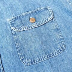 OLD GAP Denim Shirt デニムシャツ ギャップ デニムシャツ Lサイズの画像