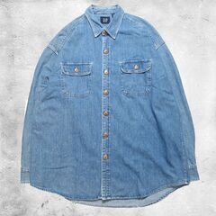 OLD GAP Denim Shirt デニムシャツ ギャップ ...