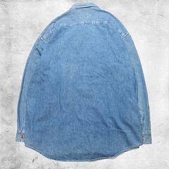 OLD GAP Denim Shirt デニムシャツ ギャップ デニムシャツ Lサイズの画像