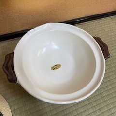 素山　鍋🍲手がき四陶造　25cm　　の画像