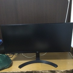 LG 34インチワイドモニタージャンク