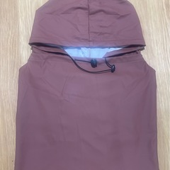 よもぎ蒸し　マント　厚手　フード付きの画像