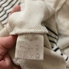 85.  80サイズ　ロンパースの画像