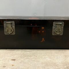 トランク 工具箱 ツールボックス 衣装箱 収納箱 宝箱 ボックス 箱 ヴィンテージ ビンテージ アンティーク RWbox1 の画像