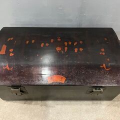 トランク 工具箱 ツールボックス 衣装箱 収納箱 宝箱 ボックス 箱 ヴィンテージ ビンテージ アンティーク RWbox1 の画像