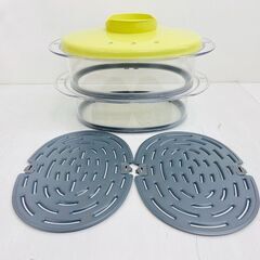 【レガストック川崎本店】T-fal ティファール ULTLA COMPACT ウルトラコンパクト スチームクッカー VC106270 ライムの画像