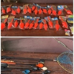 釣り竿　リール　釣り道具　大量セットの画像