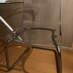 IKEA クリア　椅子