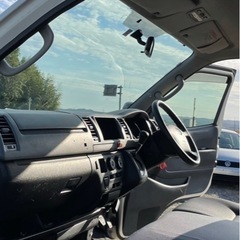 ハイエース　車椅子固定装置付きリフト車　8ナンバー登録の画像