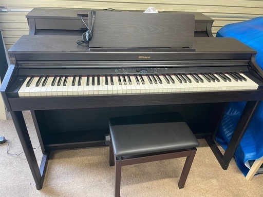 Roland美品 電子ピアノ2021年製 ローランド Roland RP701-DR高低調整