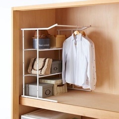 【新品未使用未開封】押入れハンガーシェルフの画像