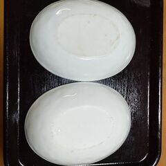 お皿　2枚の画像