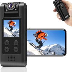 小型カメラ ボディカメラ WiFi スマホ連動(中古品、状態良い)