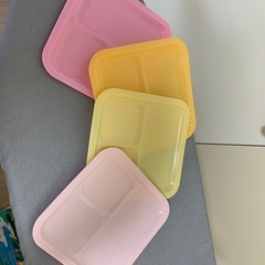 ピクニックバスケット&2段弁当箱の画像